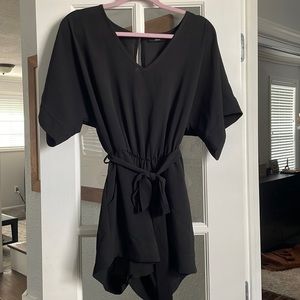 Black Vici romper, size M